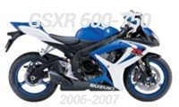 2006-2007 GSXR 600-750 Carenados