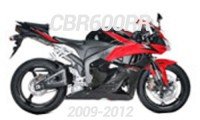 2009-2012 CBR600RR Carenados