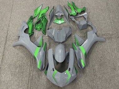 Acentos En Gris & Verde Nardo 2015-2019 R1 Carenados Moto