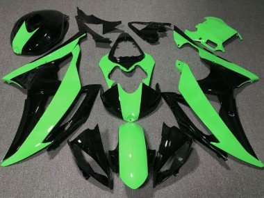 Alta Visibilidad Verde 2008-2016 R6 Carenados Moto