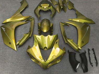 Amarillo Brillante 2007-2008 R1 Carenados Moto