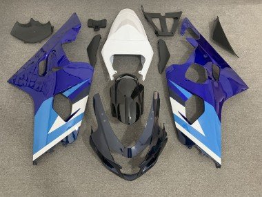 Azul 2004-2005 GSXR 600-750 Carenados Moto