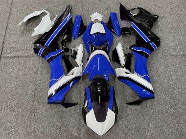 Azul Brillante Blanco & Negro 2017-2023 CBR1000RR Carenados Moto