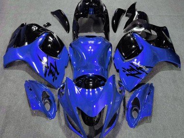 Azul Brillante & Negro 2008-2020 GSXR 1300 Carenados Moto