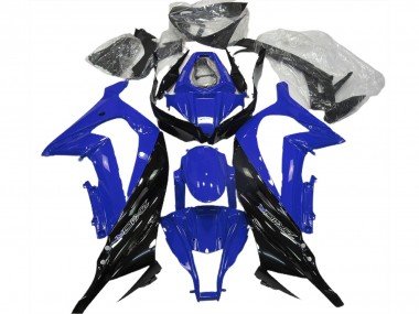Azul Brillante & Negro 2011-2015 ZX10R Carenados Moto