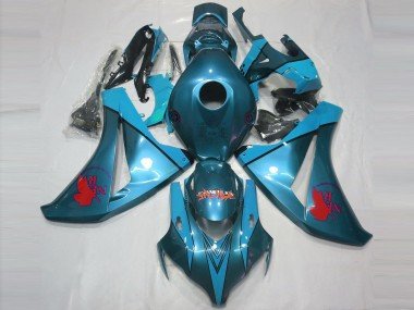 Azul Claro Personalizado 2008-2011 CBR1000RR Carenados Moto