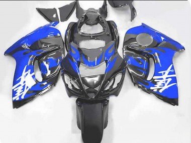 Azul & Gris 2008-2020 GSXR 1300 Carenados Moto