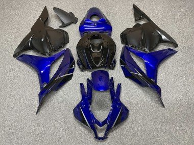 Azul Profundo Con Negro 2009-2012 CBR600RR Carenados Moto