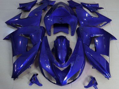 Azul Profundo Liso 2006-2007 ZX10R Carenados Moto