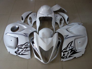 Blanco 2008-2020 GSXR 1300 Carenados Moto