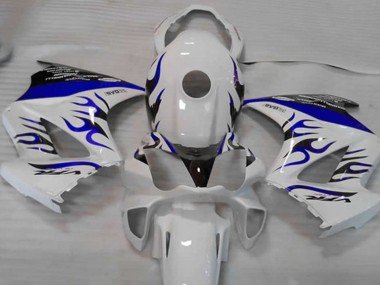 Blanco Azul Llama 2002-2012 VFR800 Carenados Moto