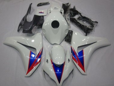Blanco Azul Rojo 2008-2011 CBR1000RR Carenados Moto