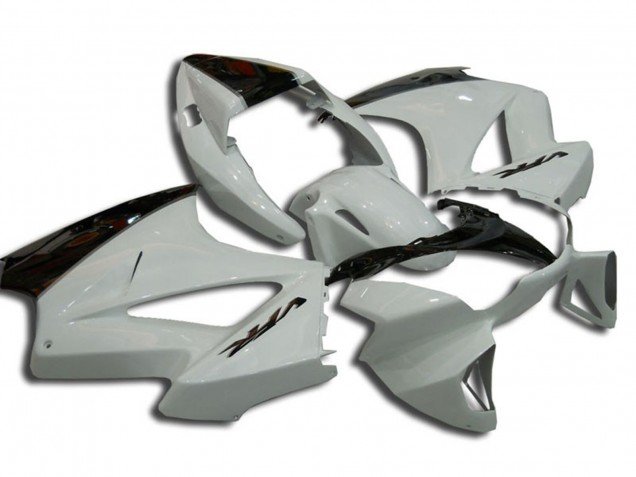 Blanco Brillante 2002-2012 VFR800 Carenados Moto