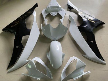 Blanco Brillante & Negro & Dorado 2008-2016 R6 Carenados Moto