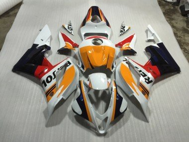 Blanco Personalizado Repsol 2007-2008 CBR600RR Carenados Moto