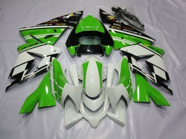 Blanco Verde 2004-2005 ZX10R Carenados Moto