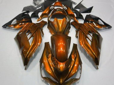 Brillo Naranja Quemado 2012-2021 ZX14R Carenados Moto