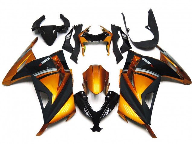 Bronce Brillo 2013-2018 Ninja 300 Carenados Moto