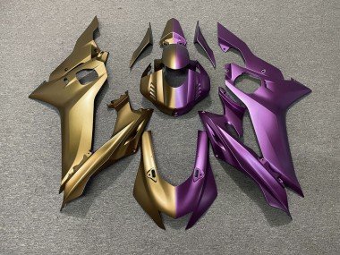 Bronceado & Morado Dividido 2017-2021 R6 Carenados Moto