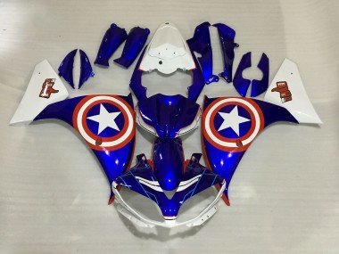 Capitan America 2009-2011 R1 Carenados Moto