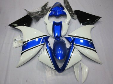 Diseño Blanco & Azul 2012-2014 R1 Carenados Moto