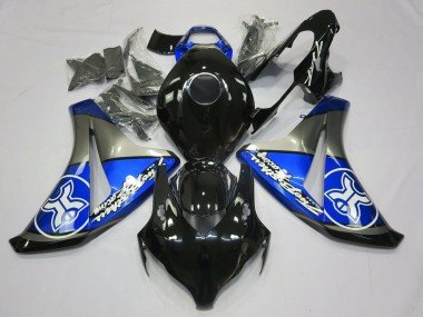 Diseño Especial Azul Plateado 2008-2011 CBR1000RR Carenados Moto