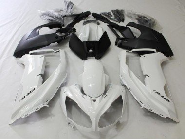 En Blanco & Negro 2012-2016 Ninja 650R Carenados Moto