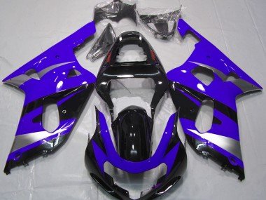 Estilo Azul OEM 2001-2003 GSXR 600-750 Carenados Moto