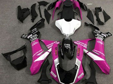 Estilo De Logotipo Rosa Brillante 2015-2019 R1 Carenados Moto
