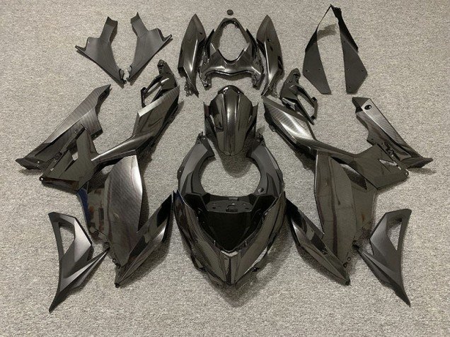Estilo Fibra De Carbono 2018-2023 Ninja 400 Carenados Moto
