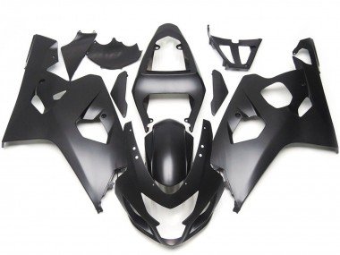 Estilo Negro Mate 2004-2005 GSXR 600-750 Carenados Moto