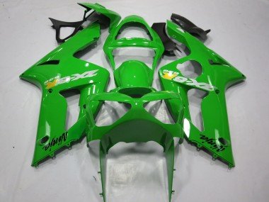 Estilo Verde OEM 2003-2004 ZX6R Carenados Moto