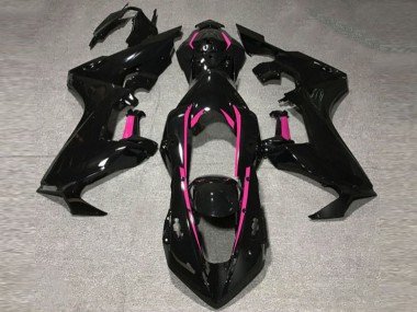 Forro Negro Brillante & Rosa 2017-2023 CBR1000RR Carenados Moto