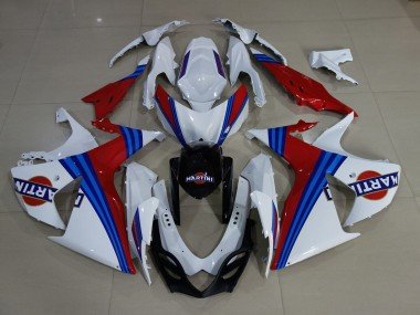 Martini Personalizado 2009-2016 GSXR 1000 Carenados Moto