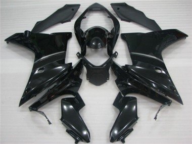 Negro Brillante 2011-2012 CBR600F Carenados Moto