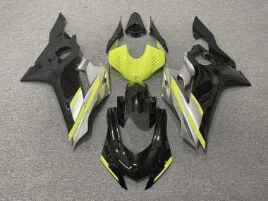 Negro Con Amarillo Floro 2017-2021 R6 Carenados Moto