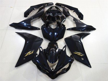 Oro Negro Brillante 2007-2008 R1 Carenados Moto