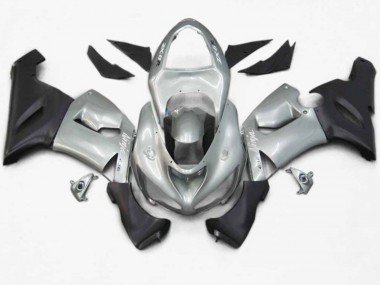 Plata Negro Mate 2005-2006 ZX6R Carenados Moto