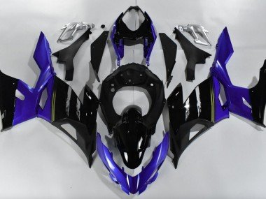 Púrpura & Negro 2018-2023 Ninja 400 Carenados Moto