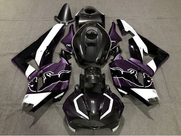 Púrpura Personalizado Fibra De Carbono Toro 2013-2023 CBR600RR Carenados Moto
