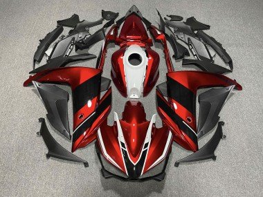Rojo Blanco & Negro 2015-2018 R3 Carenados Moto