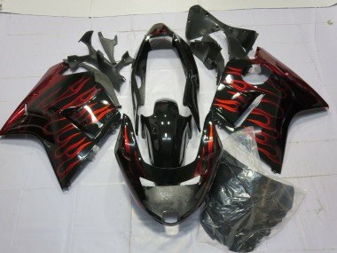Rojo Brillante Llama 1996-2007 CBR1100XX Carenados Moto