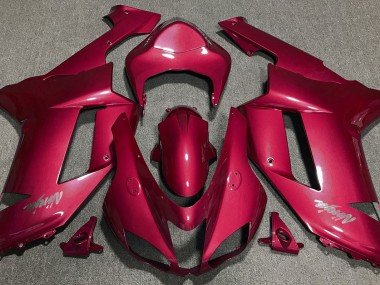 Rojo Caramelo 2007-2008 ZX6R Carenados Moto
