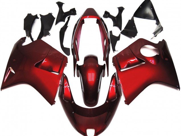 Rojo Intenso & Vibrante 1996-2007 CBR1100XX Carenados Moto