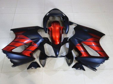 Rojo & Negro 2002-2012 VFR800 Carenados Moto