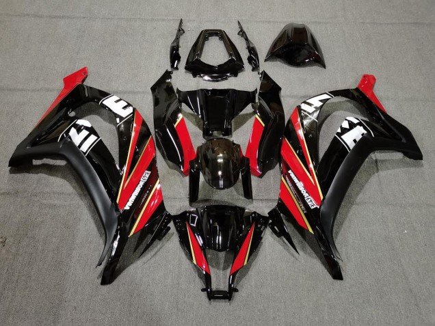 Rojo Negro Blanco Especial 2011-2015 ZX10R Carenados Moto