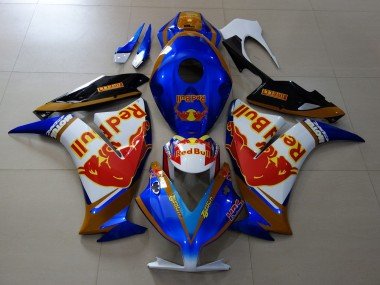 Rojo Toro Azul & Dorado 2012-2016 CBR1000RR Carenados Moto