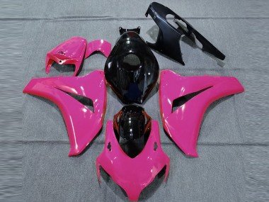 Rosa Brillante & Negro 2008-2011 CBR1000RR Carenados Moto