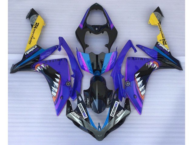 Tiburón Azul 2007-2008 R1 Carenados Moto