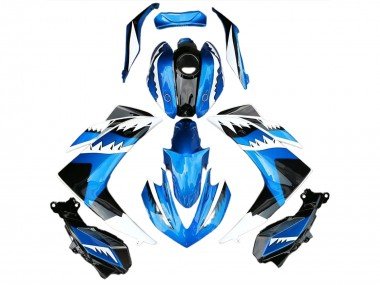 Tiburón Azul Claro 2015-2018 R3 Carenados Moto